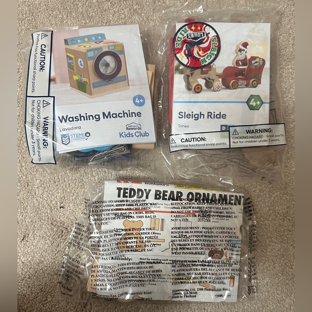Home Depot and Lowe’s Kids Projects